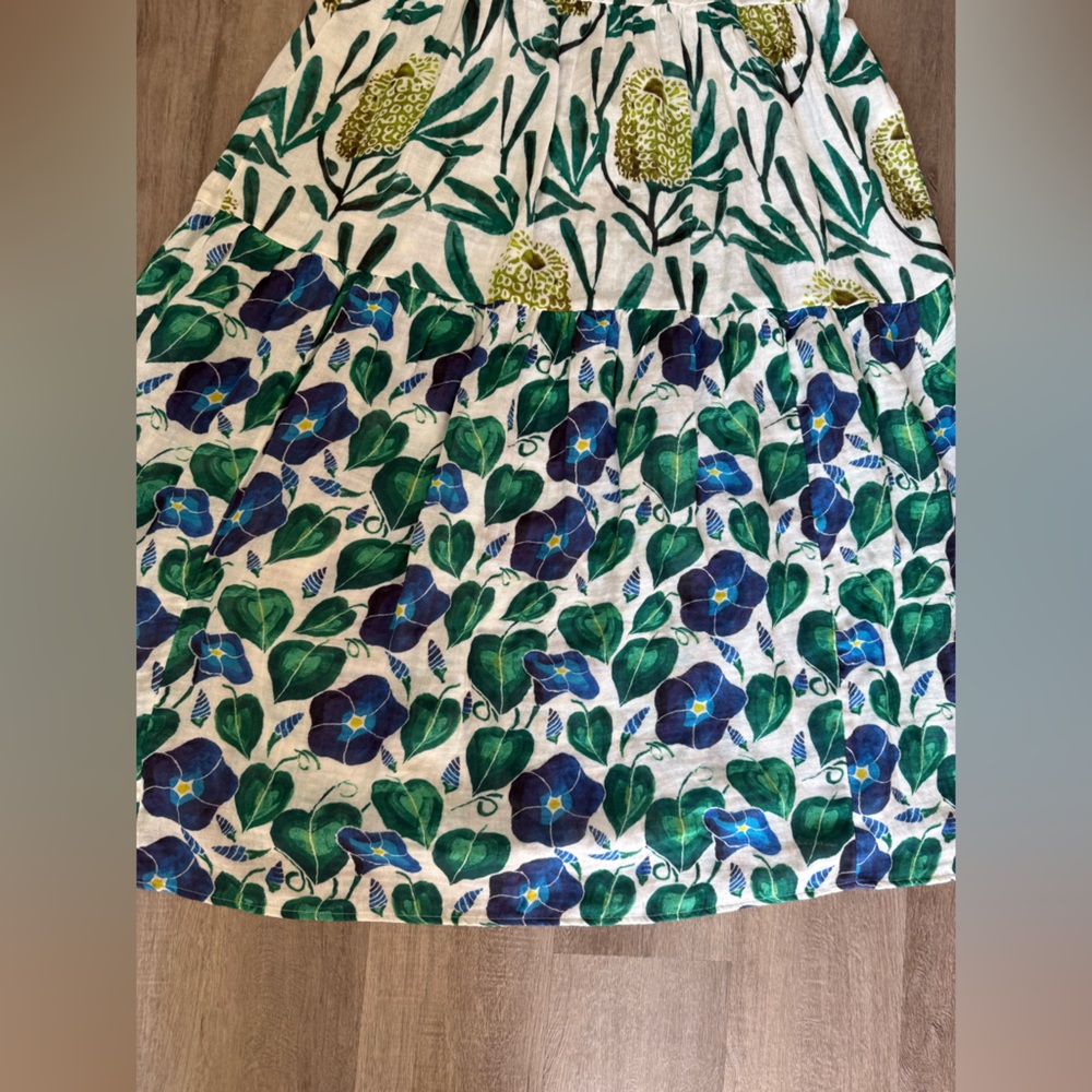 NWT Anthropology Summer Patterned Maxi Dress - Picture 13 of 13